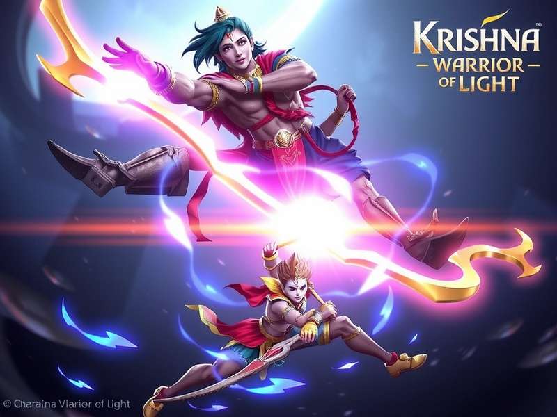 Krishna Warrior Of Light Game Main Screen